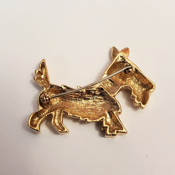 Vintage Scotty Dog Brooch - Picture 3 of 4
